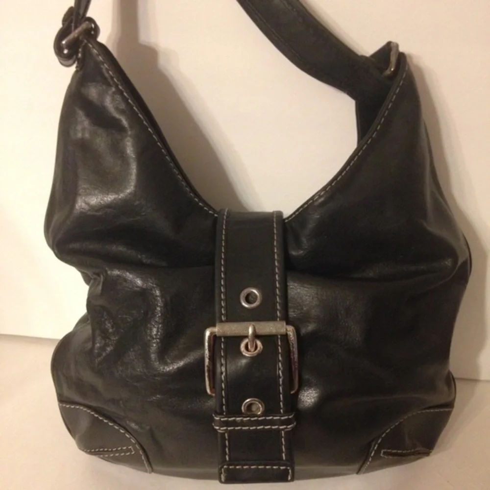 Michael Kors vintage black leather bag